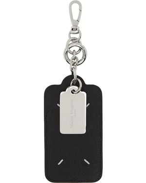 Maison Margiela Double Tag Keychain - Black