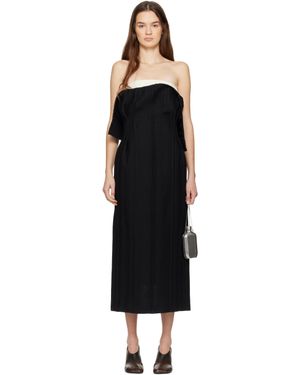 Calvin Klein Beatrix Strapless Midi Dress - Black
