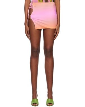 Louisa Ballou Double Ring Cover-Up Skirt - Red