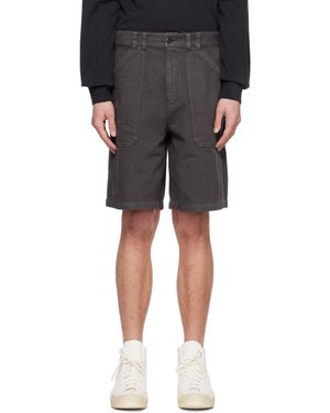 A.P.C. グレー Parker デニムショートパンツ - ブラック
