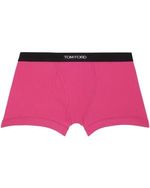 Tom Ford コットン ボクサーブリーフ - ブラック