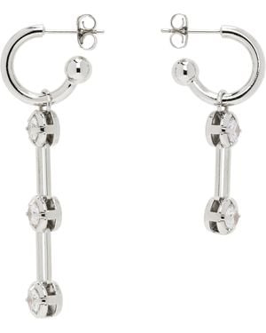 ピアス Justine Clenquet FW25 EROS EARRING (EROSEARRING PALLADIUM) JUSTINE CLENQUET】RICHIE EARRINGS(F PALLADIUM): SELECTjosemoon
