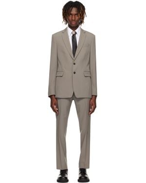 Dries Van Noten Slim Fit Suit - Black