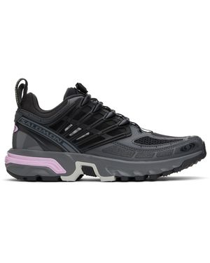 Salomon グレー Acs Pro スニーカー - ブラック