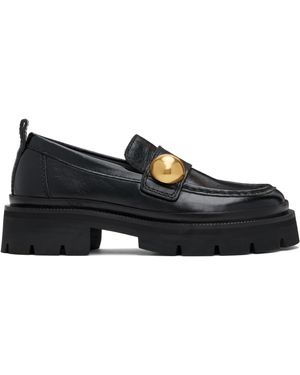 Ami Paris Embellished Loafers - Black