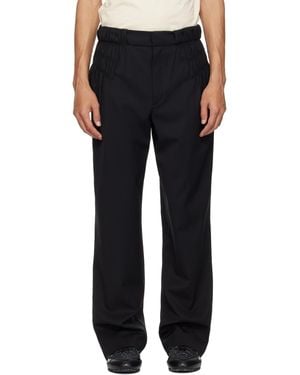 Kiko Kostadinov Minna Gathered Trousers - Black