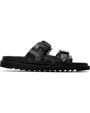 Toga Virilis Ssense Exclusive Aj830 Sandals - Black