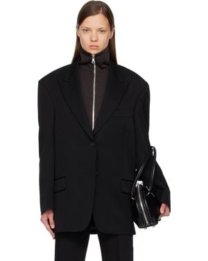 Acne Studios Single-Breasted Blazer - Black