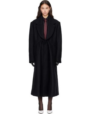 Jean Paul Gaultier 'The Cyrille' Coat - Black