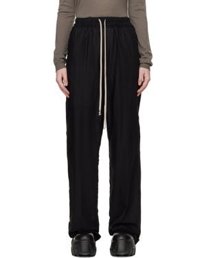 Rick Owens Temple Dietrich Drawstring Lounge Pants - Black