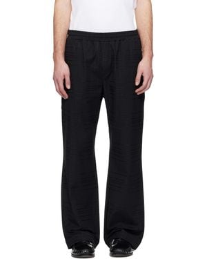 Ernest W. Baker Straight Fit Track Trousers - Black