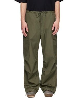 WTAPS Milt0001 Cotton Canvas Cargo Trousers - Green