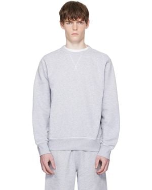 BOSS Beckham Edition Mercerised Cotton Terry Sweatshirt - White