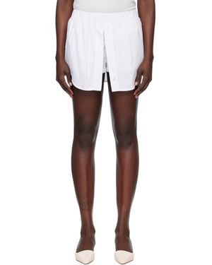 PRAYING Ssense Exclusive Button Vent Skort - Black