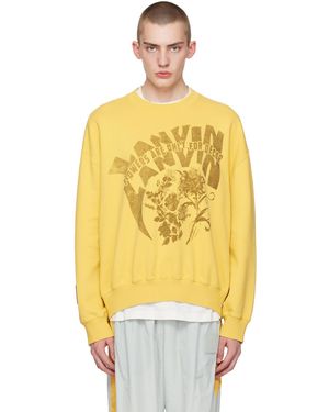 Lanvin Futureエディション スウェットシャツ - イエロー