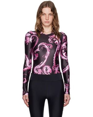 Versace Jeans Couture Chromo Couture Bodysuit - Black