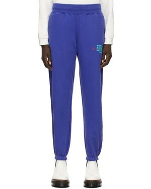 AWAKE NY College Logo Lounge Pants - Blue