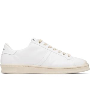 Jil Sander Calfskin Trainers - White