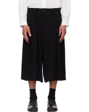 Yohji Yamamoto 8 Tucks Trousers - Black
