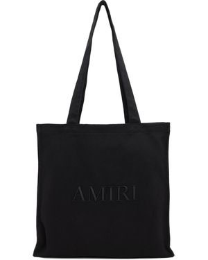 Amiri Canvas Tote - Black