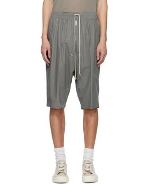 Rick Owens Temple Bela Pods Shorts - Black