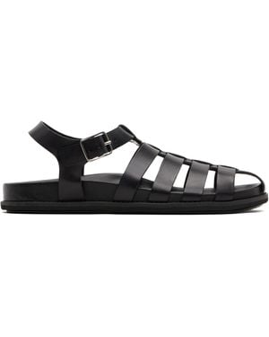 A.P.C. Fisherman H Sandals - Black
