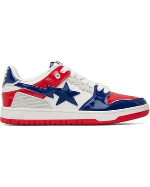 A Bathing Ape Sk8 Sta #2 Trainers - Blue