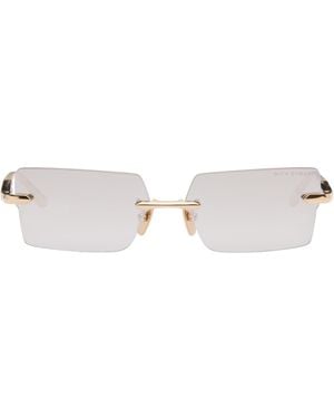 Dita Eyewear Lunettes De Soleil Eymori Dorées - Gris