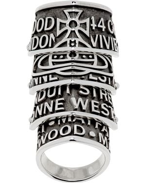 Vivienne Westwood Josephus Ring - Black