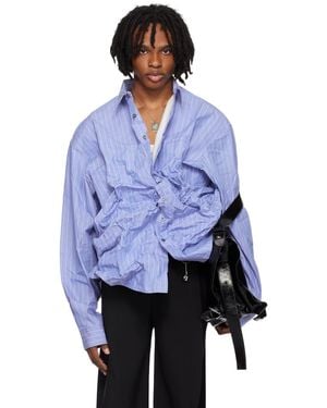 Y. Project Scrunched Shirt - Blue
