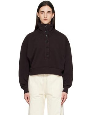 Citizens of Humanity Mirelle Funnel Neck Polo - Black