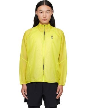 On Shoes Zero Jacket - Yellow
