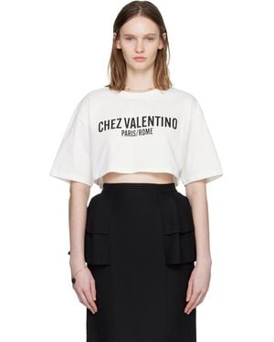 Valentino 'Chez T-Shirt - Black