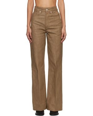 A.P.C. Tan Domino Jeans - Natural