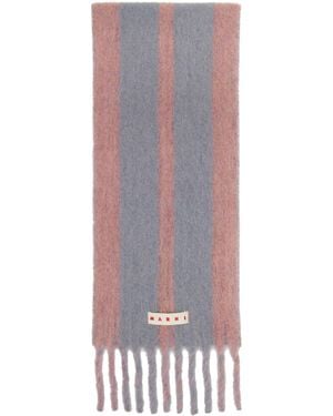 Marni Striped Alpaca Scarf - Multicolour