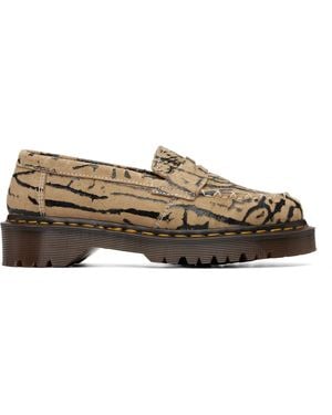 Dr. Martens Delapre Suede Loafers - Brown