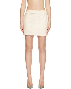 Third Form Off- Reset Tailo Miniskirt - Black