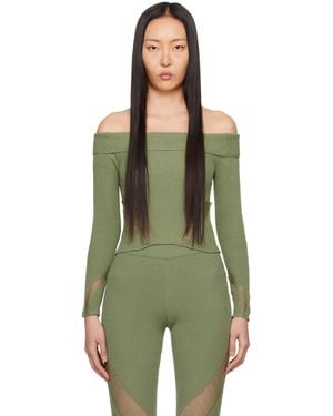 Isa Boulder Ssense Exclusive Floater Long Sleeve T-Shirt - Green
