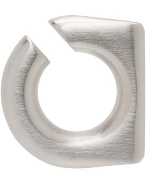 リックオウエンス　イヤーカフ RICK OWENS - 【25SS】ラウンド プロンド イヤーカフ / ROUND