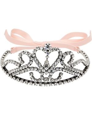 ALL-IN Ras-Du-Cou En Forme De Tiare - Rose