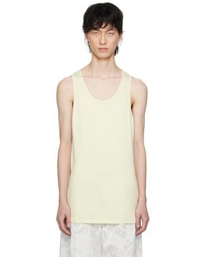 Lemaire Scoop Neck Tank Top - Black