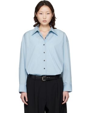 Cordera Oversized Shirt - Blue