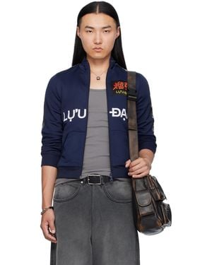 Lu'u Dan Shrunken Track Jacket - Blue