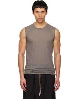 Rick Owens Temple Basic Sl Tank Top - Black