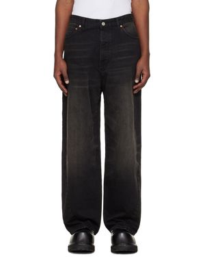 Vetements Spiral Jeans - Black
