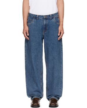 Dime Baggy Jeans - Blue
