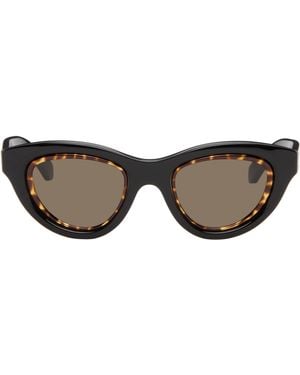 Loewe Mini Anagram Cat-Eye Sunglasses - Black