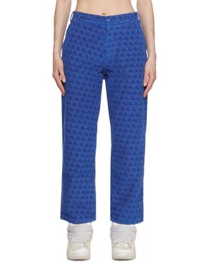 ERL Blue Padded Trousers