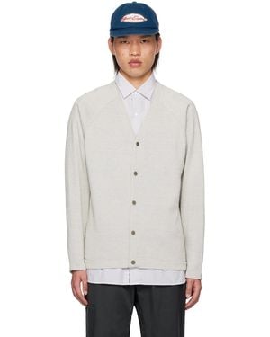 Nanamica Kodenshi Cardigan - White