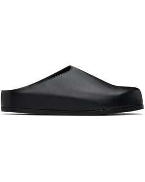 Studio Nicholson Wearing Clog Loafers - Black